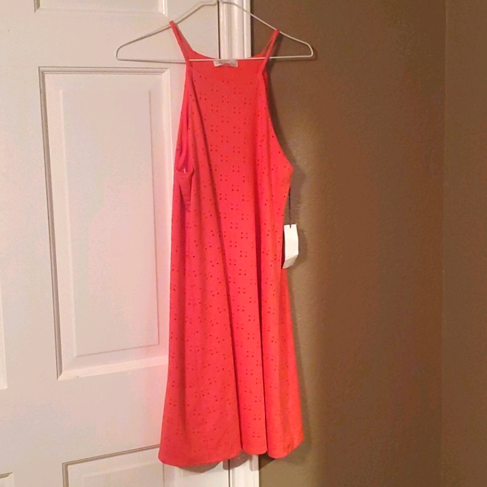 Juliette Eyelet Knit Dress